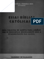 33128897 Ex Padre Dr Anibal Pereira Dos Reis Essas Biblias Catolicas