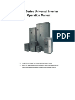 CHF Series Universal Inverter Operation Manual