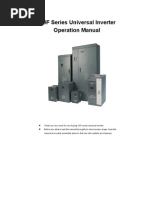 CHF Series Universal Inverter Operation Manual