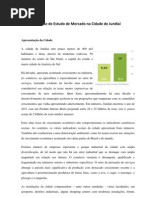 Análise de Estudo de Mercado na Cidade de Jundiaí