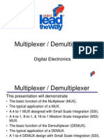 Multiplexers Demultiplexers