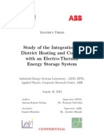 Study of the Integration of District Heating and Cooling With an Electro-Thermal