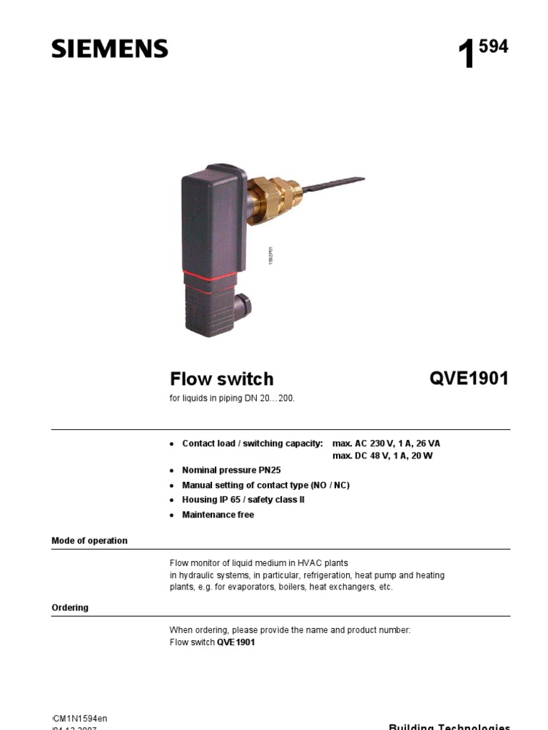 Flow Switch | Electrical Connector | Switch