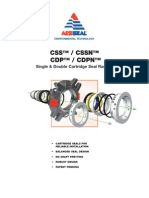 CSS™ / CSSN™ CDP™ / CDPN™: Single & Double Cartridge Seal Ranges