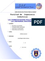 Trabajo de Defensa y La Constituion