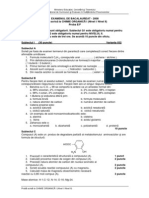 e f Chimie Organica i Niv i Niv II Si 032