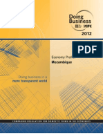 World Bank 2012 Report For Mozambique