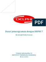 Dasar Pemrograman DELPHI