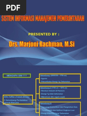 Sistem Informasi Manajemen Pemerintahan