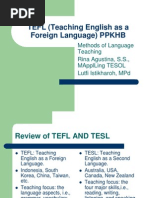 TEFL 2nd Meeting