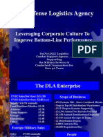 The Defense Logistics Agency: Leveraging Corporate Culture To Improve Bottom-Line Performance