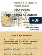 Organização e controle de almoxarifado no hospital regional