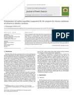 Performance of Carbon Nanofiber Supported Pd-Ni Catalysts For Electro-Oxidation of Ethanol in Alkaline Medium