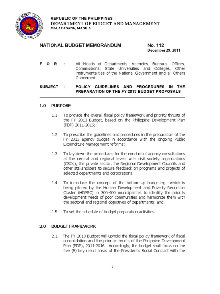Budget Call 2013 | PDF | Salary | Public–Private Partnership
