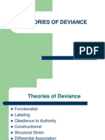 Theories of Deviance