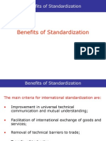 Pedro Villaseca - Benefits of Standardization