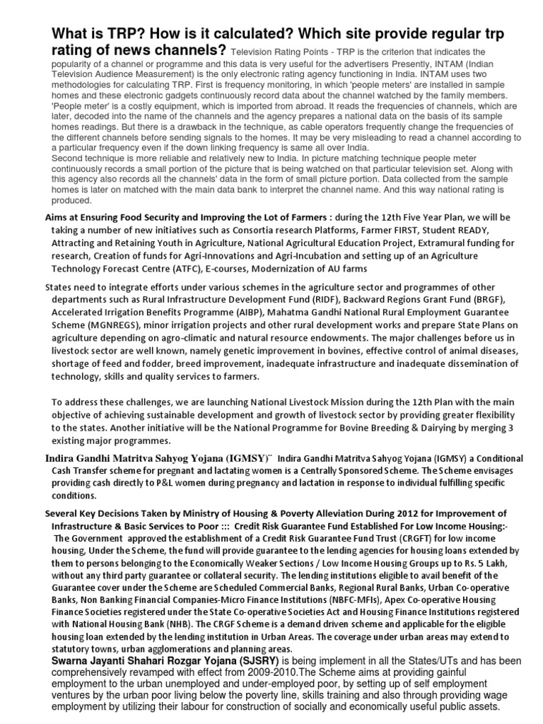 What Is TRP? How Is It Calculated? Which Site Provide Regular TRP