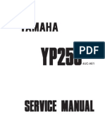 Yamaha YP250 Majesty Service Manual (1995-1999)