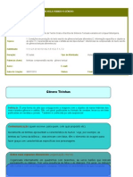 Roteiro Simplificado de Uma Aula Usando o Gênero Tirinhas