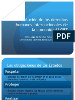 Allison Davenport (Clínica Legal de Derechos Humanos Internacionales Universidad de California, Berkeley, Facultad de Derecho), La evolución de los derechos humanos internacionales de la comunidad LGBT