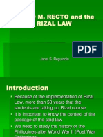 Rizal Law RA 1425