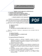 Tema 2. Organizarea activităţii de audit financiar în RM
