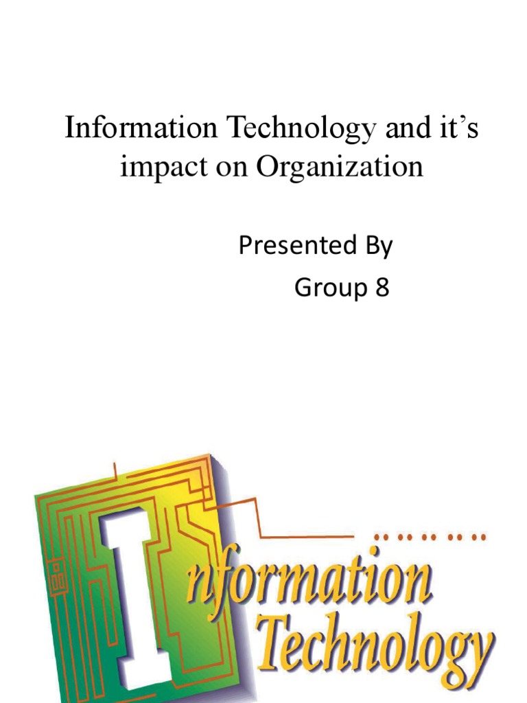 IT's Impact on Business Organizations | PDF