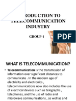 Introduction To Telecommunication Industry