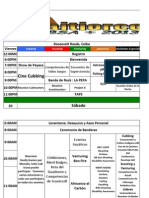 Programa Guaitioree 2013