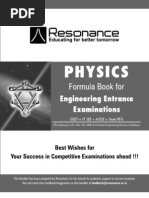 Gyan-Sutra-Physics-Formula-Booklet IIT JEE, AIEEE