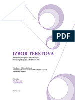 Izbor Tekstova Povijesno-Pedagoška Istraživanja - Povijest Pedagogije I Školstva U BiH