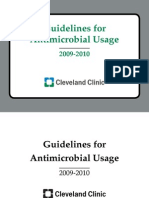 Antimicrobial Guideline 2009 2010