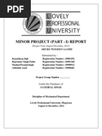 Download project report by Mann Harr SN131242128 doc pdf