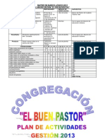 Matriz de Marco Lógico 2013