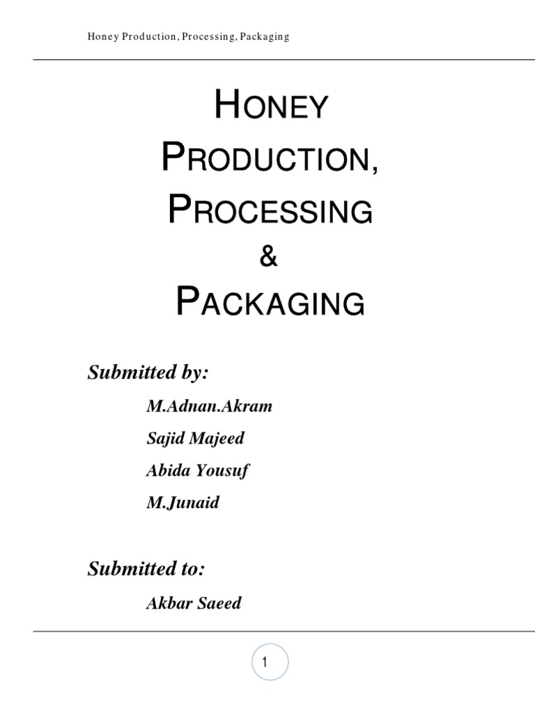 Bee farming business plan in pakistan image
