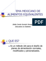 Sistema Mexicano de Alimentos Equivalentes