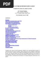 Agricultural Communication Process