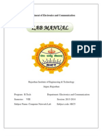 CN VIII SEM (EC) Lab