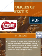 HR Policies of Nestle