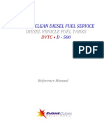 Engine Clean Diesel Fuel Service D - 500