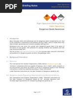 NOTOC Guidelines for Dangerous Goods | PDF | Dangerous Goods | Cargo