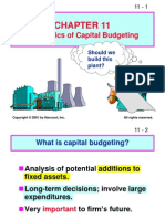 The Basics of Capital Budgeting: Should We Build This Plant?