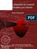 Tesis Doctoral Sintesis de Sistemas de Control Borroso Estables Por Diseno