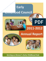 Denver Early Childhood Council FY 11-12 Annual Report