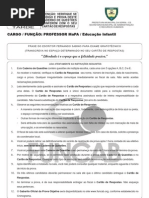 S04 V - Professor MaPA - Educação Infantil