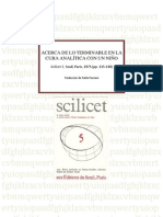 Scilicet5 Acercadeloterminableenunacuraanalíticaconunniño 1975 PDF