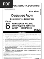 prova petrobras - téc. edificações