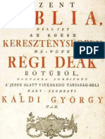 Kaldi-NeoVulgata Bibliaforditas