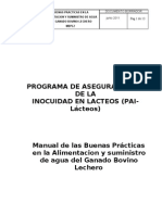 Manual de Administracion y Suministro de Agua Del Ganado Bovino Lechero