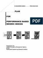 Action Plan: FOR Performance Based Seismic Design